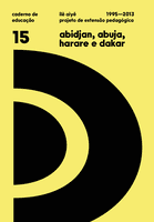 Capa do caderno Vol.15 - abidjan, abuja, harare e dakar