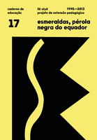 Capa do caderno Vol.17 - esmeralda, pérola negra do equador