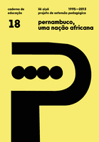 Capa do caderno Vol.18 - pernambuco, uma nação africana