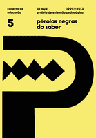Capa do caderno Vol.5 - pérolas negras do saber